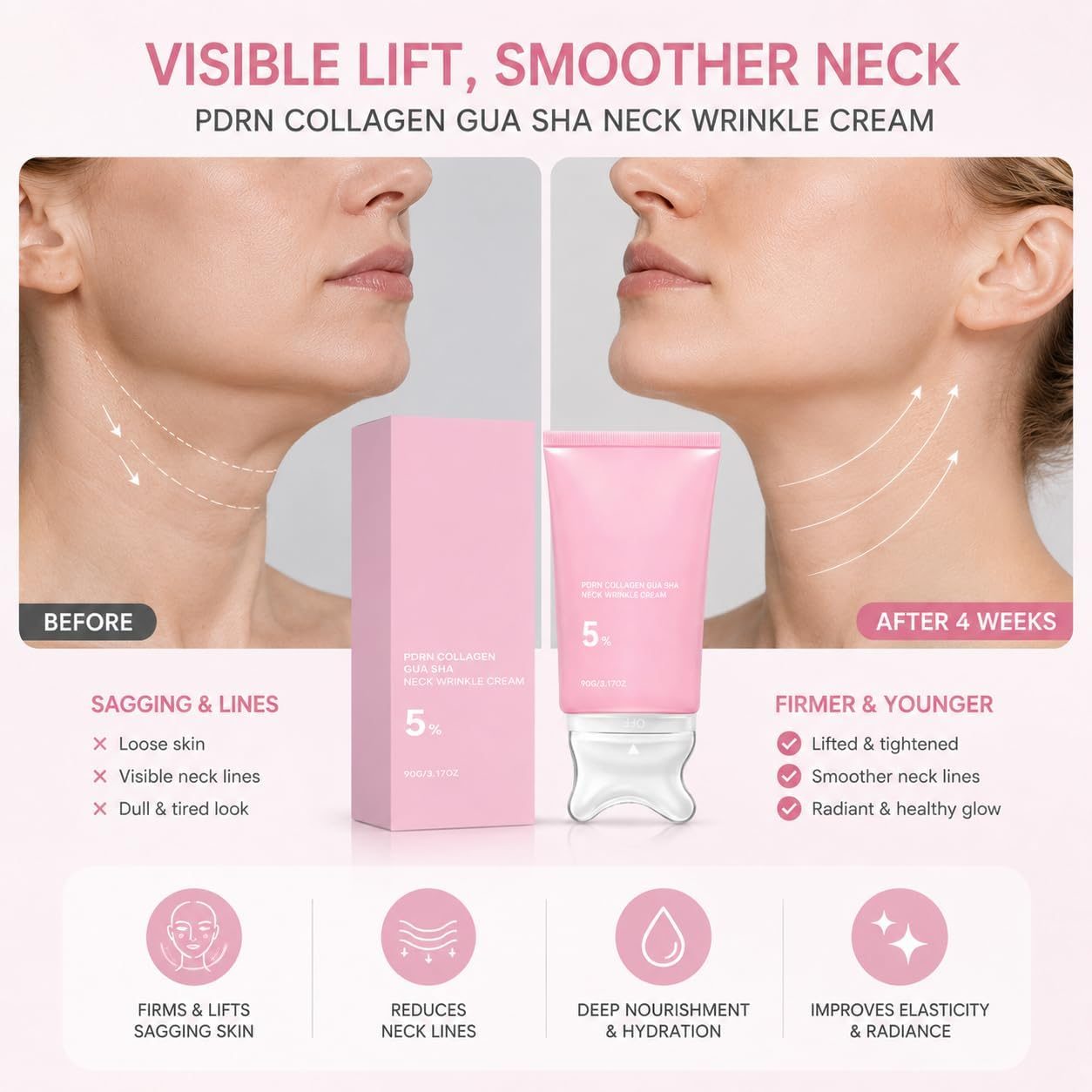 PDRN Gua Sha Face & Body Cream